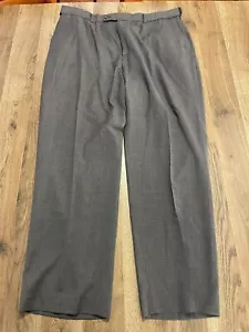 Croft & Barrow Pants, Men's Size 38x30, Gray, Dress Pants, Pleated, Straight Leg - Picture 1 of 11