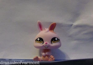 Littlest Pet Shop Strawberry Pink Bunny Rabbit #1366 - Picture 1 of 1