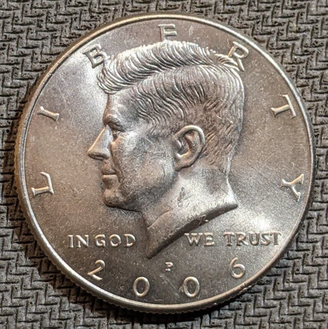 2006-P Kennedy Half Dollar - Satin Finish Cover