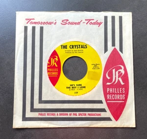 7" The Crystals - He's  Sure The Boy I Love - US Philles - Picture 1 of 1