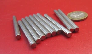 18-8 Stainless Steel Dowel Pins 3/16" Dia x 2.00" Length, 10 Pieces - Picture 1 of 4