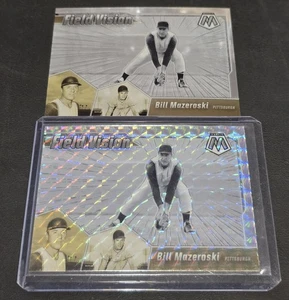 (2) Bill Mazeroski 2021 Panini Mosaic Field Vision Insert mit Prizm #FV6 PIRATES - Bild 1 von 1