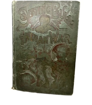 1891 First Ed Life of Sitting Bull Indian War Red Record Sioux Wounded Knee Rare Foto 1 de 4