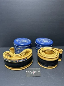 NOS 700 x 22c Gommitalia Targa Handmade Rennrad Italy Faltbar Kevlar Reifen Set - Bild 1 von 24