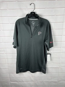 Neu Nike NFL Apparel Atlanta Falcons kurzärmliger 1/4-Reißverschluss Pullover Medium 478412 - Bild 1 von 9