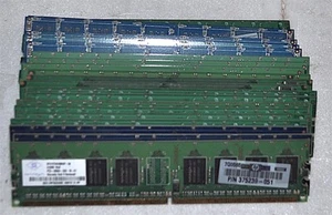 VARIOUS BRANDS DDR2 PC-4200 512MB PAIR (1GB) SCHOOL SURPLUS MOST MATCHING PAIRS - Picture 1 of 1