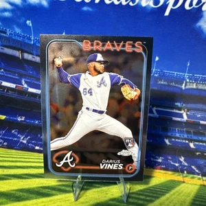 2024 Topps Chrome RC Darius Vines #197 Atlanta Braves - Picture 1 of 2