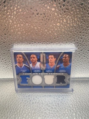 2009 SP Game Used Four on Fabrics Level 1 /99 DJ Augustin / Raja Bell /Emeka Oka - Image 1 of 4