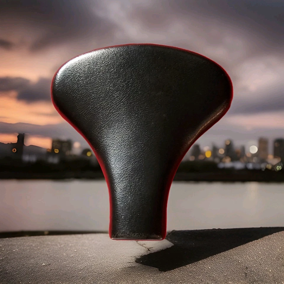 PERMACO 307 Винтажное Одобренное Велосипедное Сиденье Седло Schwinn Черное Стиль Круизер VGC - Изображение 1 из 4