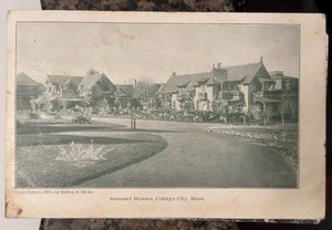 MARTHAS VINEYARD SUMMER HOUSES COTTAGE CITY MASS OAK BLUFFS MASSACHUSETTS MA 06 - Picture 1 of 1