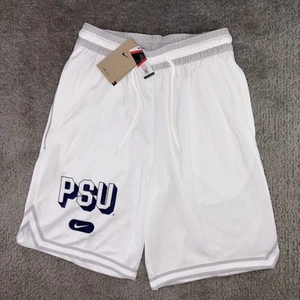 Penn State Nittany Lions Nike Dri-Fit PSU Shorts Men's White New Sz S $55 - Picture 1 of 7