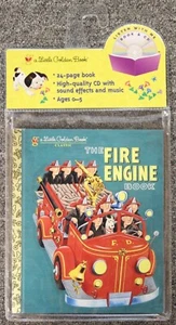 ORIGINAL CHILDREN BOOK! A Little Golden Book Classic: The Fire Engine Book Kids - Picture 1 of 9