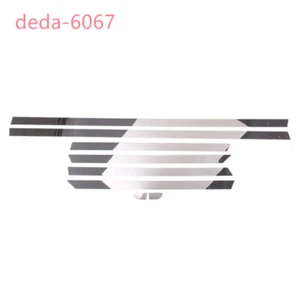 8×Chrome Steel Side Door Body Molding Trim For Rivian R1T 2022-2024 Accessories - Bild 1 von 5