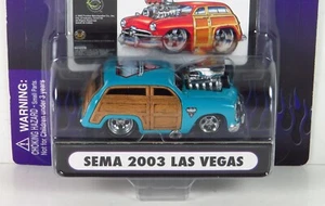 1950 Ford Woody Station Wagon 2003 Las Vegas Sema Show Blower Version 1:64 - Picture 1 of 6