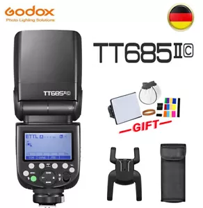 Godox TT685IIC TT685C-II TTL Kamera Blitzlicht 2.4G HSS High Speed für Canon - Bild 1 von 14