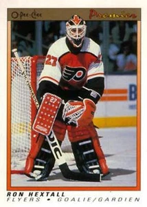 #41 Ron Hextall - Philadelphia Flyers - 1990-91 O-Pee-Chee Premier Hockey - Picture 1 of 1