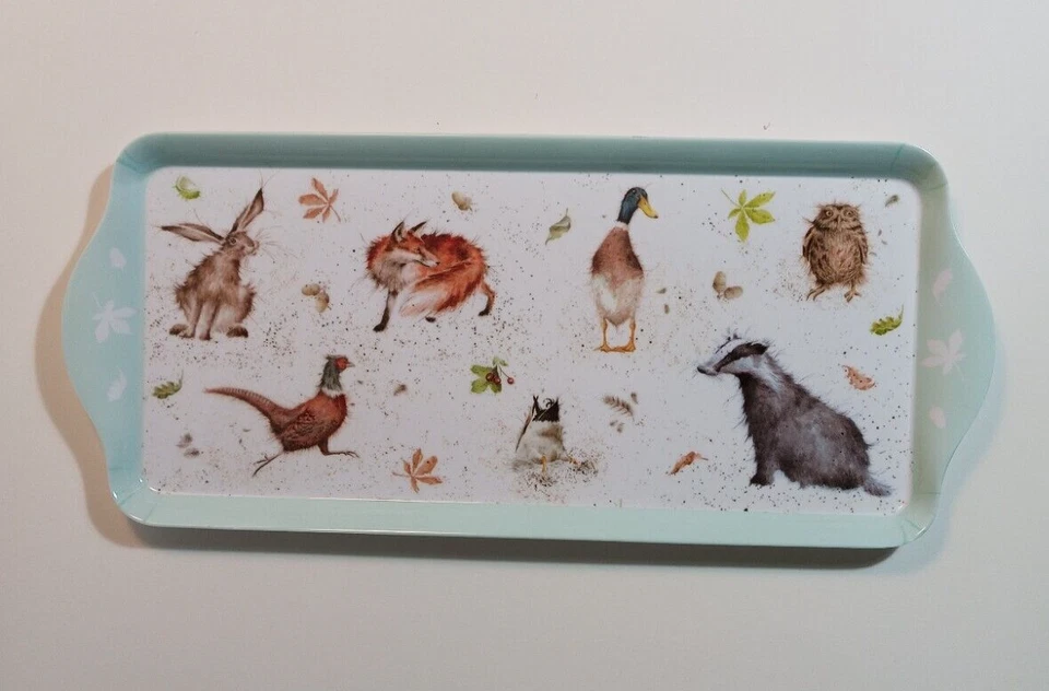 Pimpernel Melamine Serving Sandwich Tray Wrendale Animals