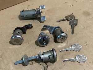 1983-1985 Regal Keyed Alike Ignition, Door, Trunk & Glove Box Lock Cylinder Set - Picture 1 of 10