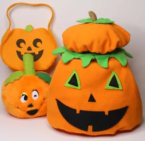Disfraz Calabaza Halloween 0-6 meses. Bolso de peluche y golosinas juguete calabaza - Imagen 1 de 11