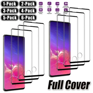 Für Galaxy S10+/S10e/S10 5G Vollständige Abdeckung Klar Hartglas Displayschutzfolie - Bild 1 von 15