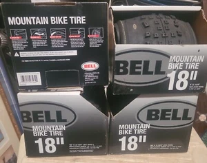 Lot of (2) Bell Mountain Bike Tire 18" x 1.75-2.125" NIB  - Picture 1 of 4
