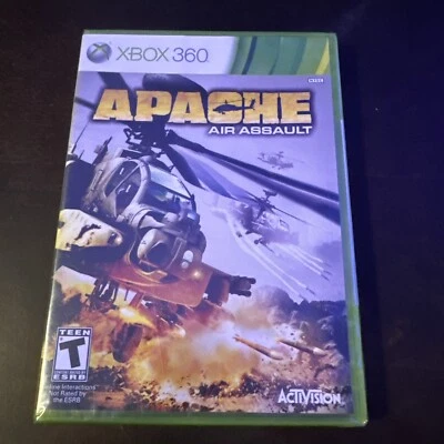 Apache: Air Assault Microsoft Xbox 360, 2010 Brand New Factory Sealed NIB Rare - Image 1 of 3
