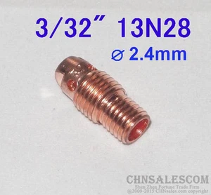 10 pcs 13N28 Collet Body for Tig Welding Torch WP-9 WP-20 WP-25 2.4mm 3/32" - Picture 1 of 1