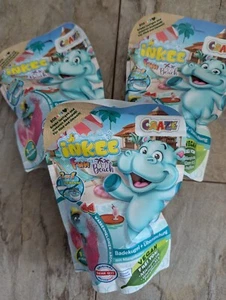 3 x Craze INKEE SURPRISE - Fun Beach Badekugeln mit Überraschung Hippo - Bild 1 von 2