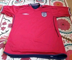 England Football Shirt Umbro Preloved Reversible Small Adult Size Clothes - Picture 1 of 11