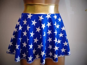 WONDER WOMAN SKIRT FOR CHILDREN ~ COSTUMES, DC COMICS, COSPLAY, CUSTOM, KIDS - Picture 1 of 1