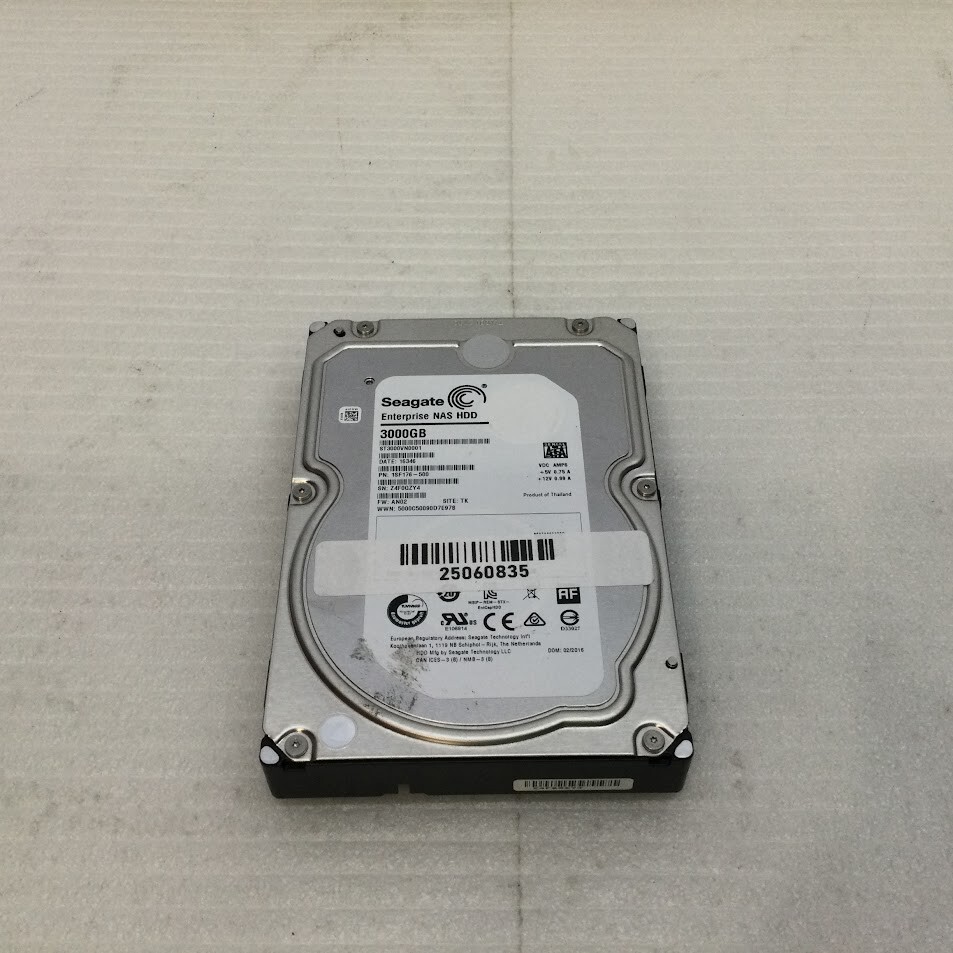 Seagate ST3000VN0001（HDD 3.5インチ 3TB） Seagate ST3000VN0001（HDD 3.5インチ 3TB） 【公式通販】
