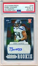 2012 Prizm Bobby Wagner Auto Rc SP #239 (79/99) PSA 10/10 - POP 2