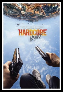 Hardcore Henry Movie Poster Print & Unframed Canvas Prints - Picture 1 of 6