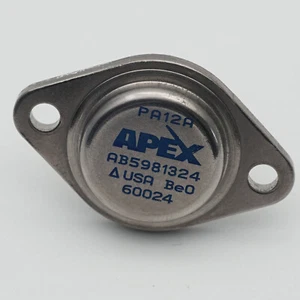 Amplificador operativo de potencia Apex PA12A 4 MHz TO3-8 X 1 PIEZA - Imagen 1 de 4