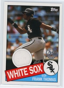 2020 Topps Series 1 Frank Thomas 1985 35th Anniversary Relic Card !!!
