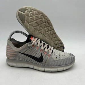 Nike 831070-005 Free RN Flyknit Lace Up Running Athletic Shoes Women`s Size 8 - Picture 1 of 10