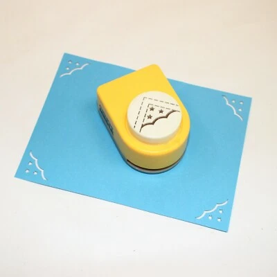 All Night Media Бумажный Пробойник Углы Красивый Дизайн Звезды - Подробно! - Изображение 1 из 4