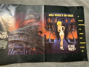 COOL WORLD Theater Poster von 1992, 13 x 20 LESEN - Bild 1 von 7