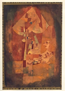 Paul Klee pochoir - imprimé en 1964 g - Photo 1 sur 2