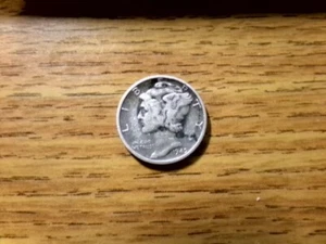 1945 P Merkur Silber Groschen 10 Cent #DE57 - Bild 1 von 2