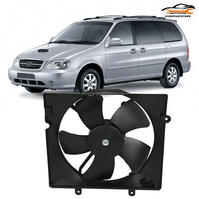 Conjunto de ventilador de refrigeración radiador eléctrico para Kia Sedona 2002-2005 3,5 L 3497CC V6 Foto 1 de 4