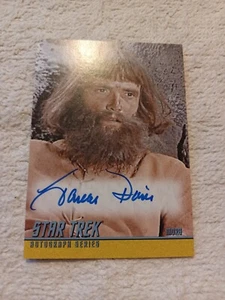Star Trek TOS 40th Anniversary Series 2 Autograph Card A188 James Daris As Morg - Picture 1 of 1