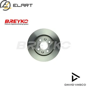 2x BRAKE DISC T4381 FOR DACIA LOGAN/MCV/EXPRESS/II SANDERO RENAULT TWINGO/Van - Picture 1 of 9