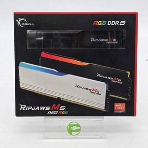 New G.Skill RipJaws M5 NEO RGB 32GB (2x16GB) RAM DDR5 6000MHz - Picture 1 of 2
