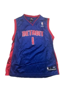Maglia basket Reebok Chauncey Billups Detroit Pistons ragazzo grande 14-16 - Foto 1 di 8