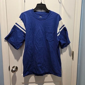 BDG Urban Outfitters Ribbed Inset Tee Crewneck sz L - Picture 1 of 6
