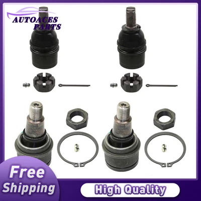 Junta de rótula inferior superior 4 piezas para Ford F-550 Super Duty 2005-2016 2017 2018 Foto 1 de 4