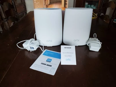Netgear Orbi RBR50 + RBS50 Mesh WiFi System AC3000 Tri-Band Router & Satellite - Image 1 of 4