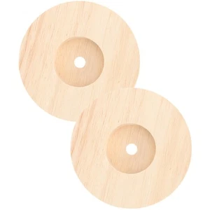 2pcs Creative Practical Convenient Premium Night Lamp Wooden Bases Home - Bild 1 von 12