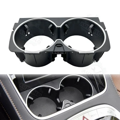 Fits Mercedes Benz S-Class W222 2014-2017 Center Console Drinks Cup Holder US Foto 1 de 4